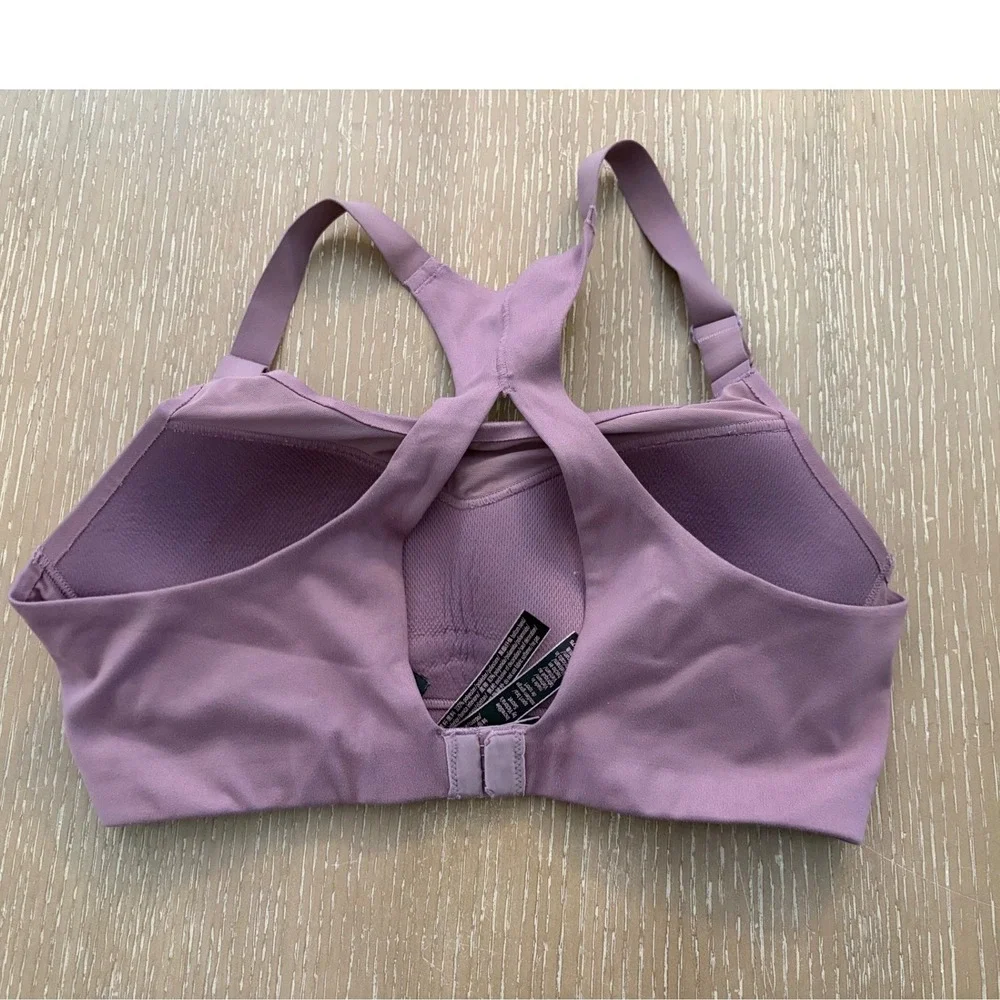 Victoria's Secret Women's 34B Mauve Wireless Sports Bra Racerback Adjustable